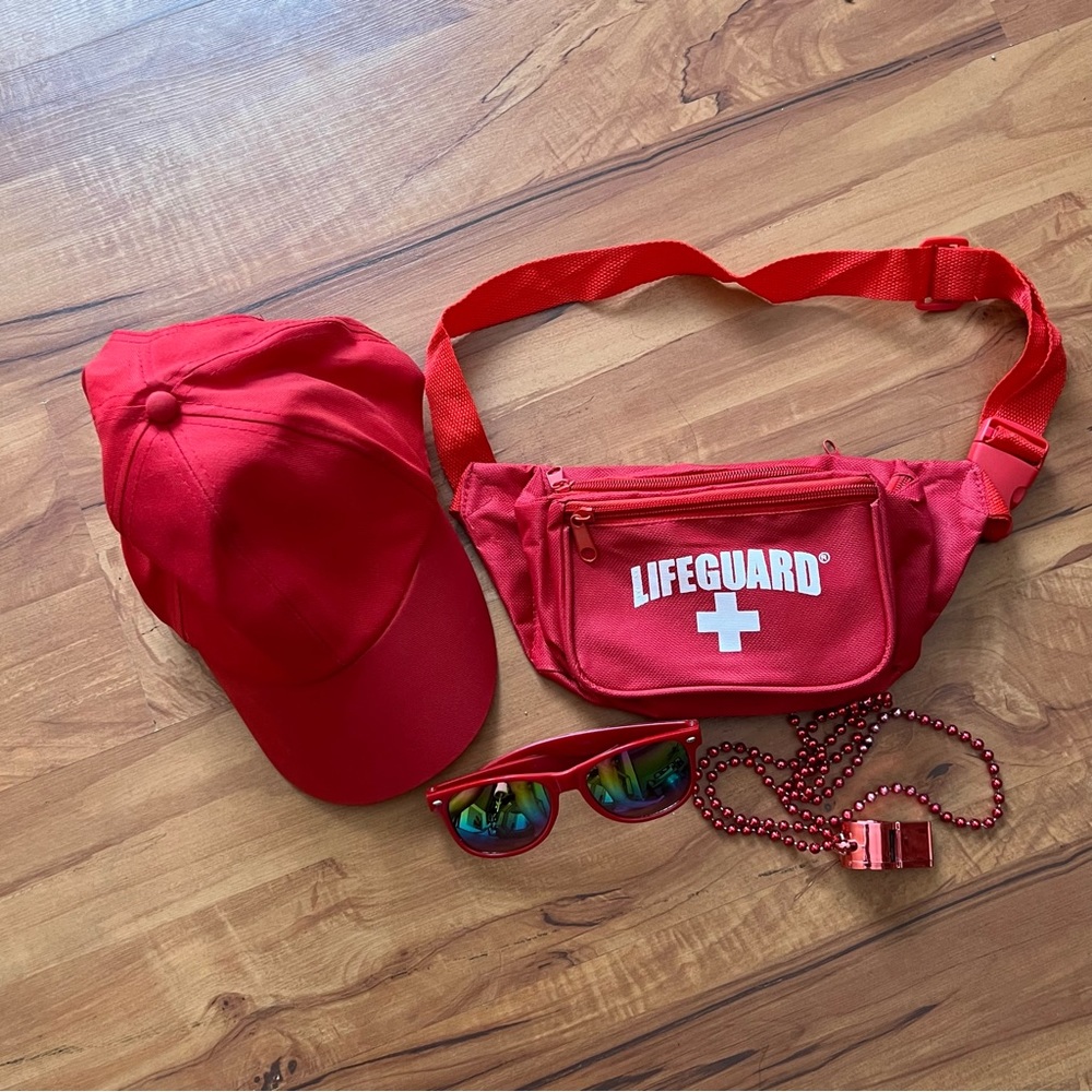 Baywatch / life guard body suit with accessories